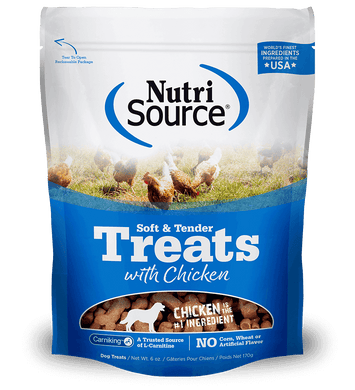 Nutrisource Soft & Tender Chicken Treats 6oz
