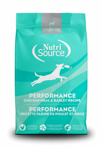 NutriSource Choice Performance Chicken Meal & Barley Recipe 40lb