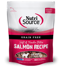 Load image into Gallery viewer, Nutrisource Grain Free Soft &amp; Tender Salmon Treats 6oz