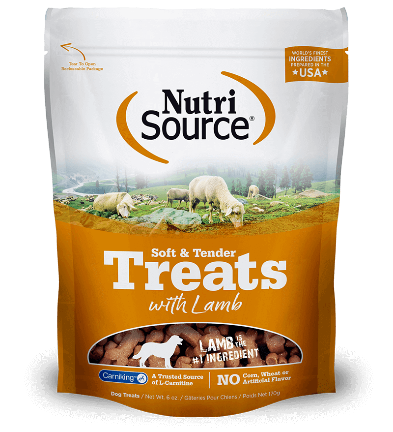 Nutrisource Soft & Tender Lamb Treats 6oz