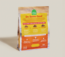Load image into Gallery viewer, Open Farm Epic Chicken &amp; Superfood Blend dog food bag with high protein and superfood details.