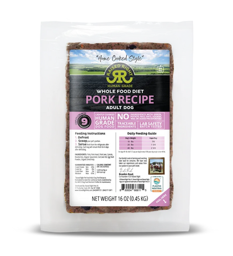 Raised Right for Dog Pork Recipe