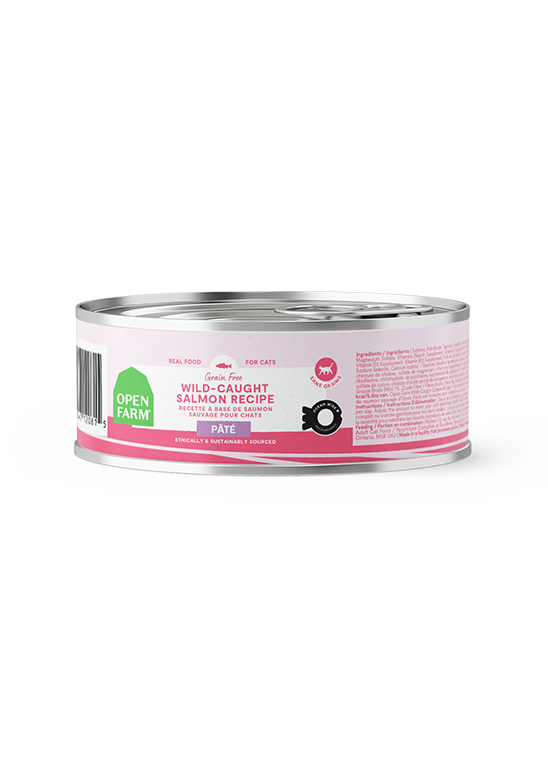 Open Farm Wild-Caught Salmon Pâté for Cats 2.8oz