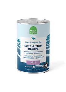 Open Farm Surf & Turf Pâté for Dogs 12.5oz