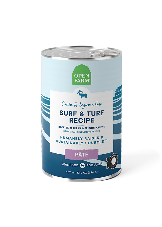 Open Farm Surf & Turf Pâté for Dogs 12.5oz