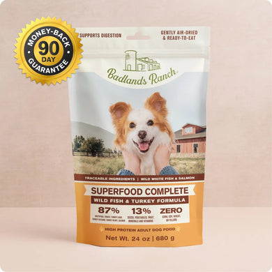 Badlands Ranch Air Dried Superfood Complete Wild Fish & Turkey