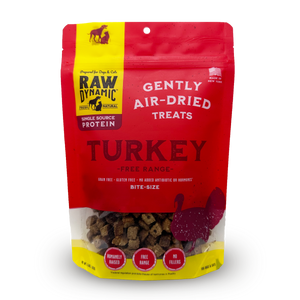 Pet food delivery in Bakersfield - Gently Air Dried Treats Flavor: Turkey
