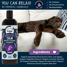 Load image into Gallery viewer, 4-Legger CALM Organic Lavender Natural Dog Shampoo with Calendula