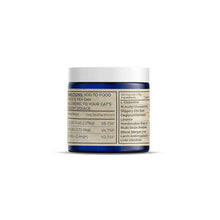 Load image into Gallery viewer, Label and directions of Adored Beast Apothecary Feline Gut Soothe, a feline gut health supplement.