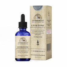 Load image into Gallery viewer, Adored Beast Apothecary Liver Tonic 2oz bottle, herbal support for dogs and cats, liver tonic for pets.