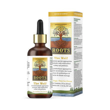 Load image into Gallery viewer, Adored Beast Apothecary The Wolf probiotic bottle with dropper and packaging.