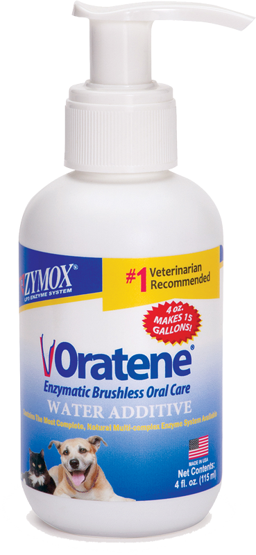 Zymox Oratene Enzymatic Brushless Water Additive 4oz