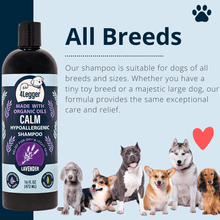 Load image into Gallery viewer, 4-Legger CALM Organic Lavender Natural Dog Shampoo with Calendula