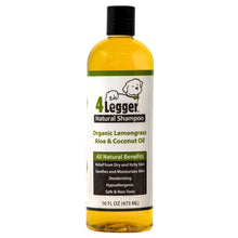 Load image into Gallery viewer, 4-Legger Lemongrass and Aloe Organic Hypoallergenic Dog Shampoo