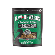 Load image into Gallery viewer, Northwest Naturals Freeze Dried Treats packaging for freeze dried duck necks for dogs and cats.
