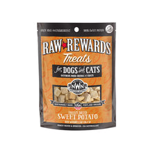 Load image into Gallery viewer, Northwest Naturals Freeze Dried Treats for dogs and cats with sweet potato in a packaging.