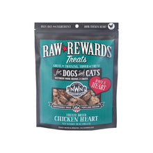 Load image into Gallery viewer, Northwest Naturals Freeze Dried Treats packaging featuring chicken hearts for dogs and cats.
