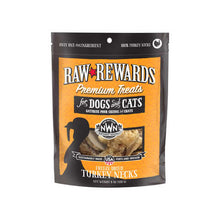 Load image into Gallery viewer, Northwest Naturals Freeze Dried Treats Freeze Dried Turkey Necks for Dogs and Cats Packaging