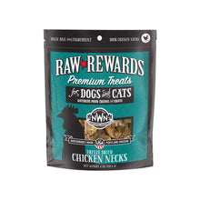 Load image into Gallery viewer, Northwest Naturals Freeze Dried Treats - Premium freeze-dried chicken necks for dogs and cats in a sustainable package.