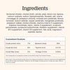 Now! Fresh Dog Pouches 2.8oz ingredients list and guaranteed analysis for pet nutrition.