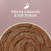Pâté for a smooth and soft texture in a bowl, providing a delicious meal option.