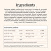 Now! Fresh Cat Pouches 2.5oz ingredients list showing de-boned chicken, broth, and nutritional analysis.