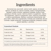 Ingredients and guaranteed analysis for Now! Fresh Cat Pouches 2.5oz, a nutritious meal option for cats.