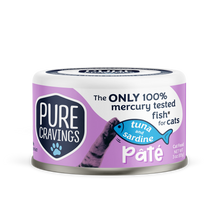 Load image into Gallery viewer, Pure Cravings Pate Tuna &amp; Sardine 3oz