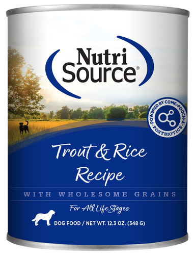 NutriSource Trout & Rice Dog