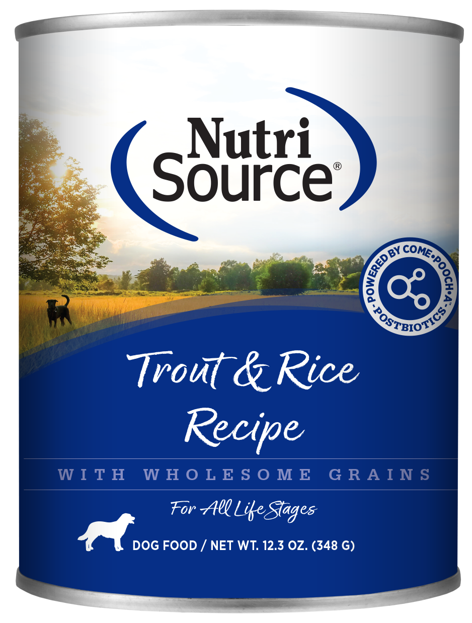 NutriSource Trout & Rice Dog
