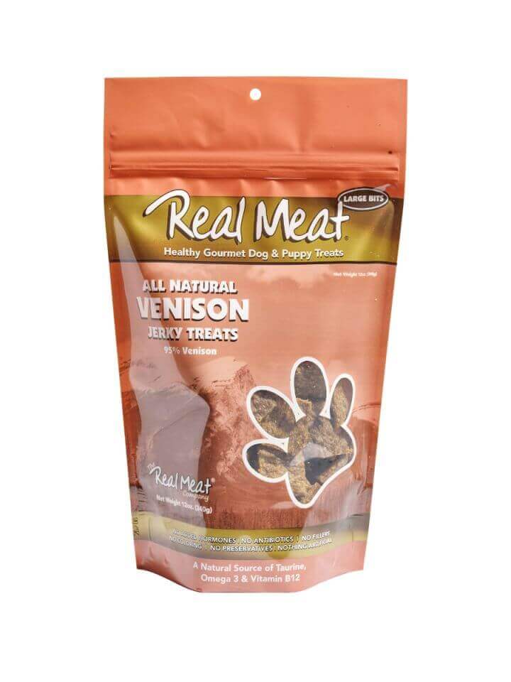 The Real Meat Company Venison Jerky Treat