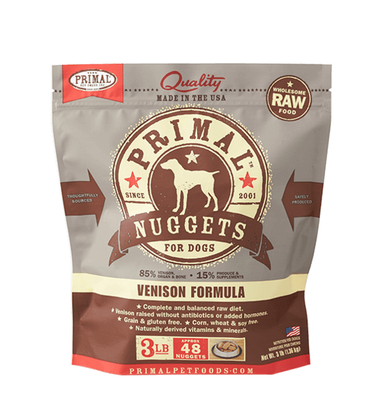 Primal Raw Frozen Venison Formula - Main Image