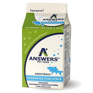 Answers Pet Fermented Fish Stock