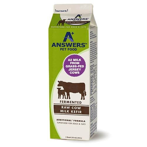 Answers Pet Raw Cow Milk Kefir Bakersfield Pet Food Delivery