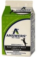 Answers Pet Raw Goat's Milk