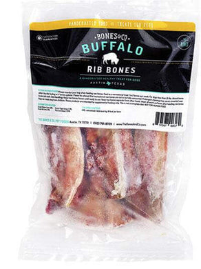 Bones & Co Buffalo Rib Bones 4pack