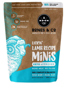 Bones & Co Lickin' Lamb Recipe - Bakersfield Pet Food Delivery