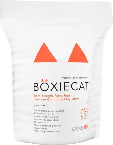 Boxiecat Extra Strength Premium Clumping Clay Cat Litter - Bakersfield Pet Food Delivery