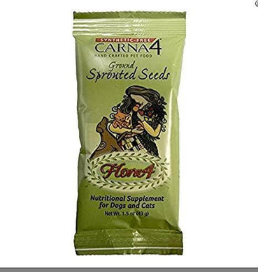 Carna4 Ground Sprouted Seeds Food Topper