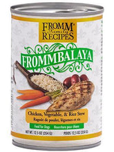 Load image into Gallery viewer, DONATION: Fromm Frommbalaya Chicken, Vegetable, &amp; Rice Stew 12oz - Bakersfield Pet Food Delivery