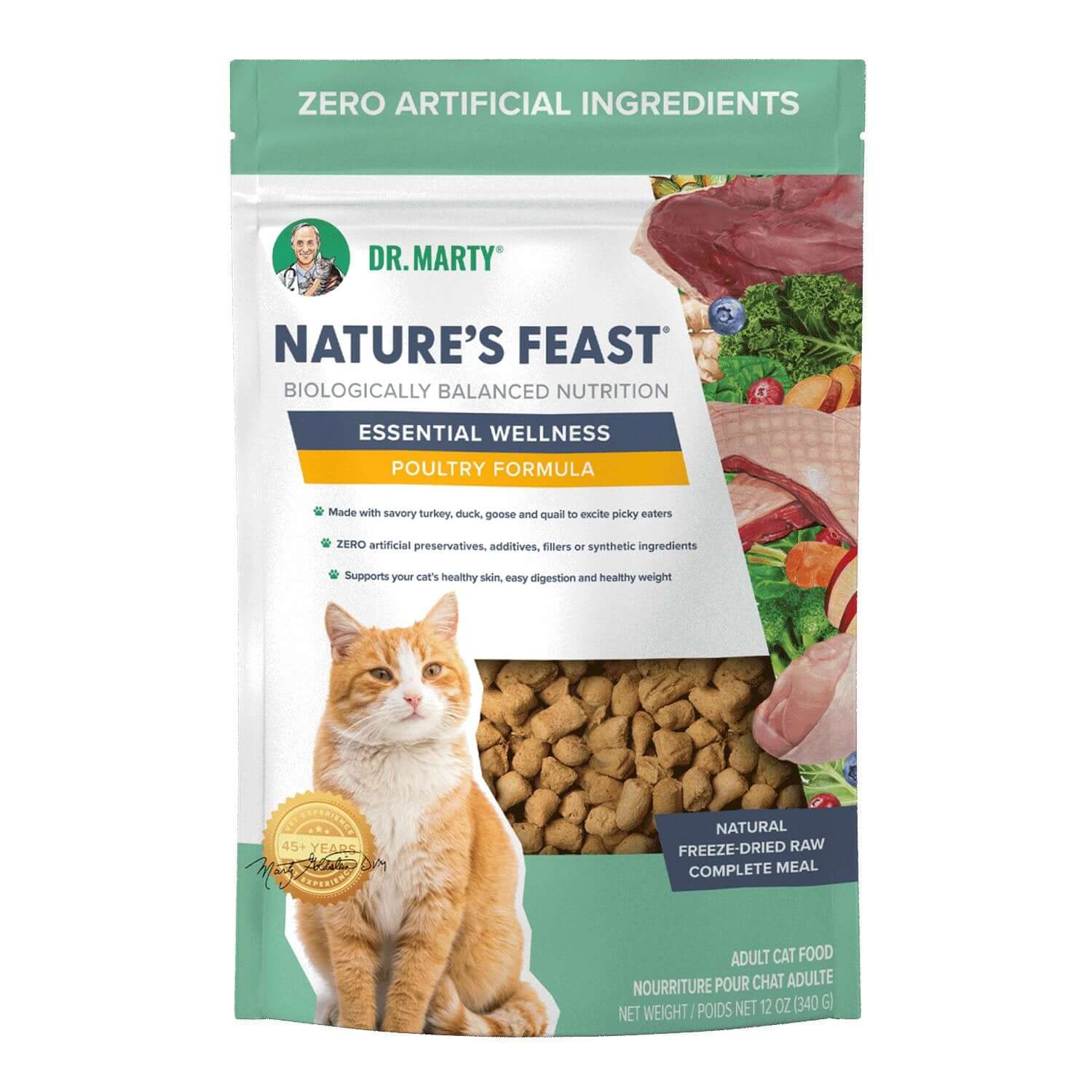 Dr Marty Nature's Feast Cat Poultry