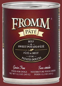 Fromm Beef & Sweet Potato Pate 12oz - Bakersfield Pet Food Delivery
