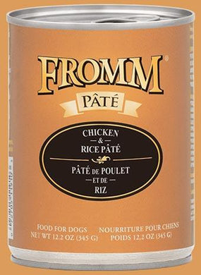 Fromm Chicken & Rice Pate 12oz