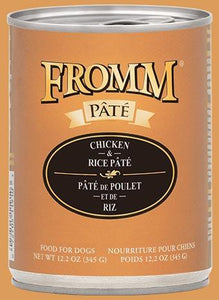 Fromm Chicken & Rice Pate 12oz - Bakersfield Pet Food Delivery