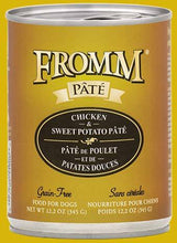 Load image into Gallery viewer, Fromm Chicken &amp; Sweet Potato Pate 12oz - Bakersfield Pet Food Delivery