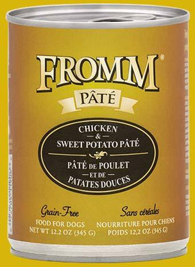 Fromm Chicken & Sweet Potato Pate 12oz
