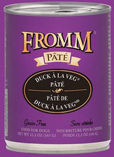 Load image into Gallery viewer, Fromm Duck A La Veg Pate 12oz - Bakersfield Pet Food Delivery