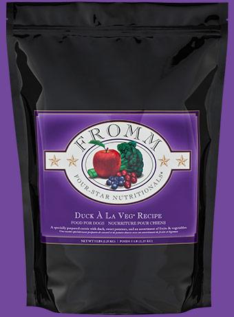 Fromm Four-Star Duck A La Veg for Dogs - Bakersfield Pet Food Delivery