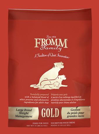 Fromm Gold Large Breed Weight Management for Dogs - Bakersfield Pet Food Delivery