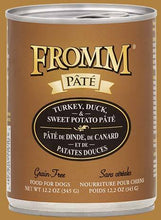 Load image into Gallery viewer, Fromm Turkey, Duck &amp; Sweet Potato Pate 12oz - Bakersfield Pet Food Delivery